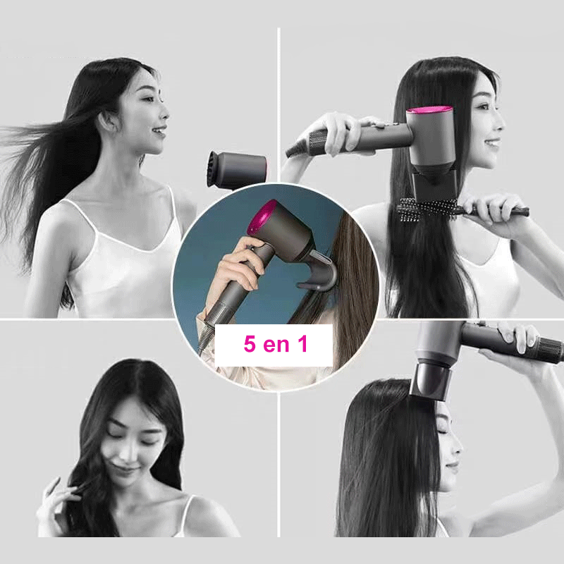Secador de Pelo de Iones Super Hair Dryer Pro by Vonala - 110.000 RPM - 1500W
