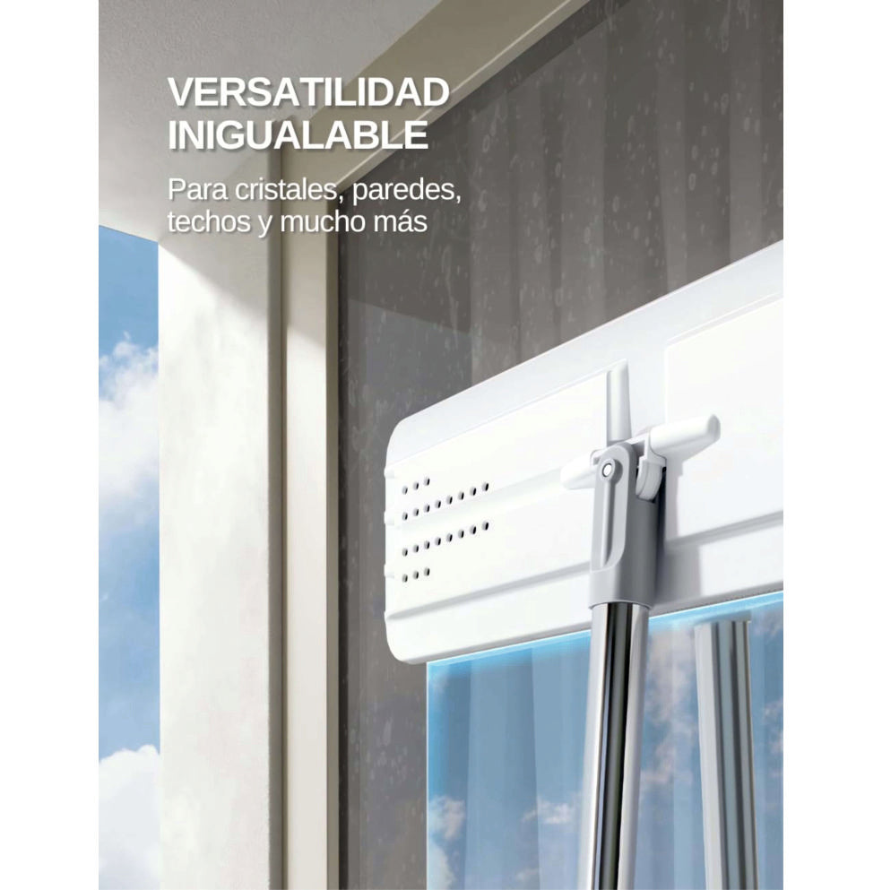 Mopa Fregona con Cubo Escurridor ComfortClean para Limpiar Azulejos, Suelos y Paredes