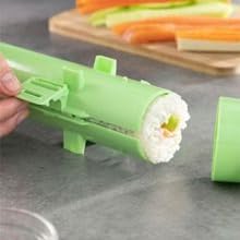 Kit Sushi, Sushi Maker con Libro de Recetas de Arroz Sushi, Maquina para Hacer Sushi en Casa