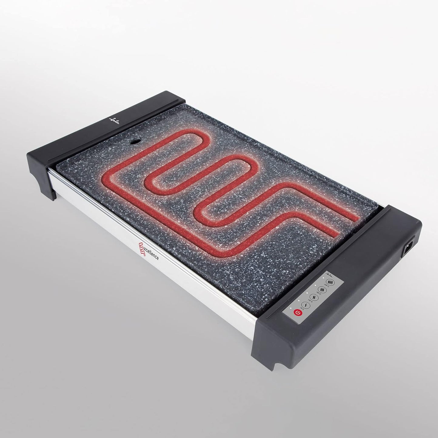 Jata GR3000 Plancha de Asar Electrónica 4 Temperaturas - 48 x 32 cm - 2650 W