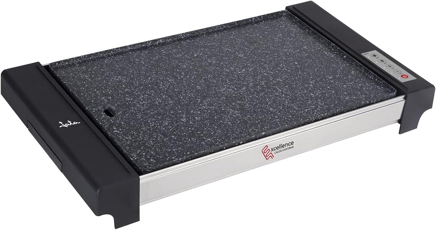 Jata GR3000 Plancha de Asar Electrónica 4 Temperaturas - 48 x 32 cm - 2650 W
