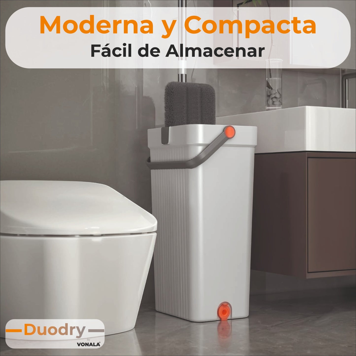 Vonala DuoDry Mopa: Innovación y Limpieza en Cada Pasada