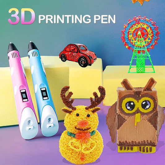 Bolígrafo 3D para Niños - Juguete Educativo Creativo y Divertido