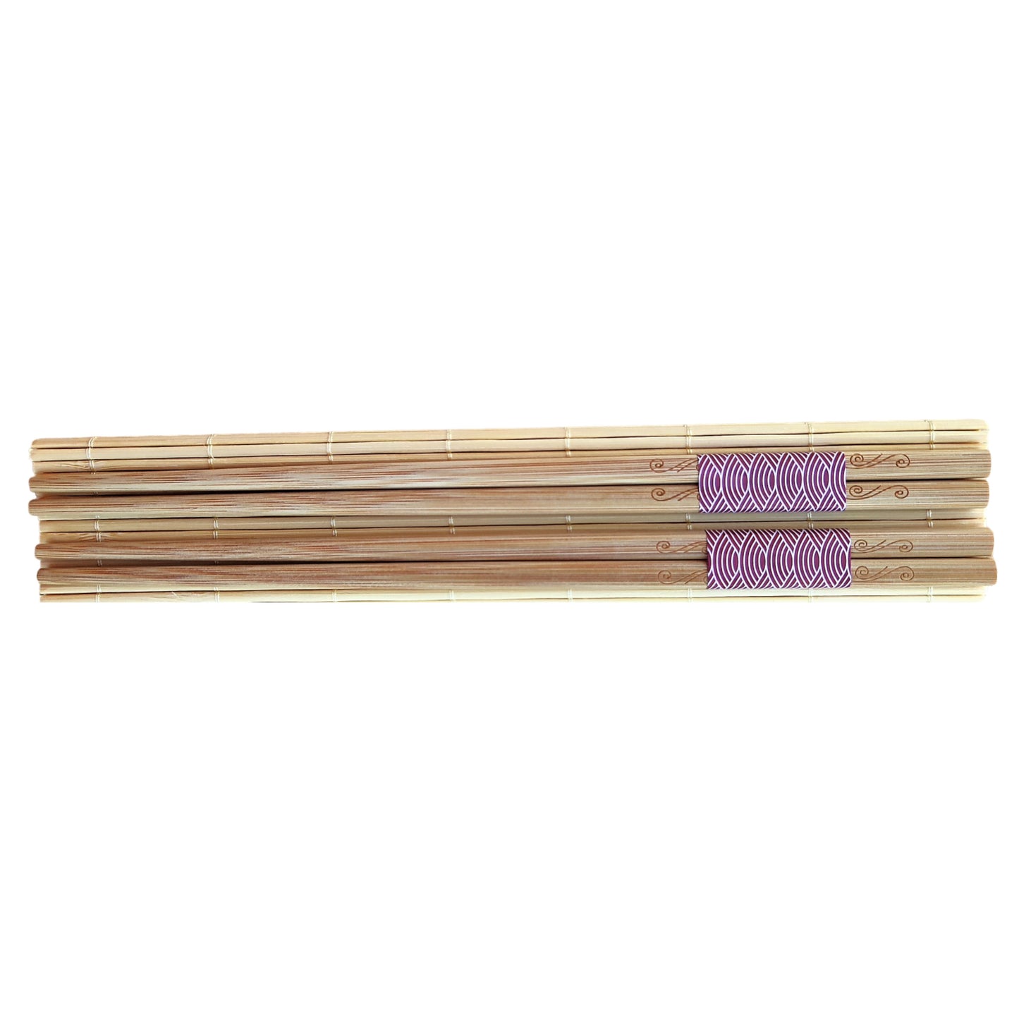 Set de 2 Juegos de Palillos de Bambú + Esterilla de Bambú
