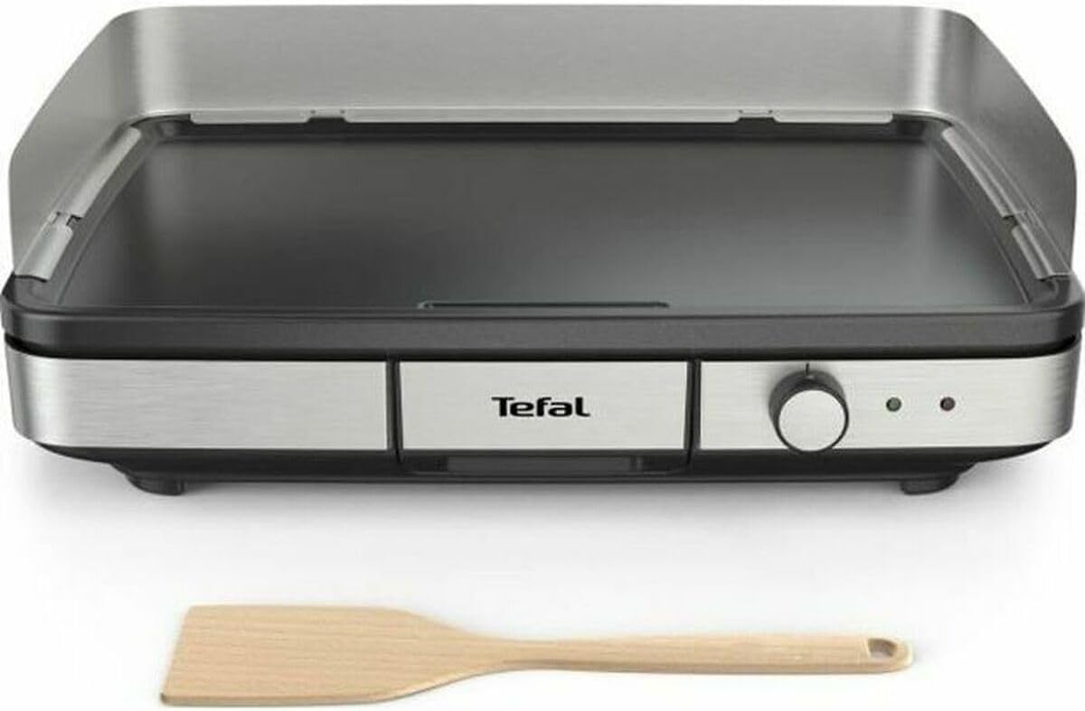 Plancha de Cocina Tefal CB690D 2300 W Negro Plateado 57x65cm