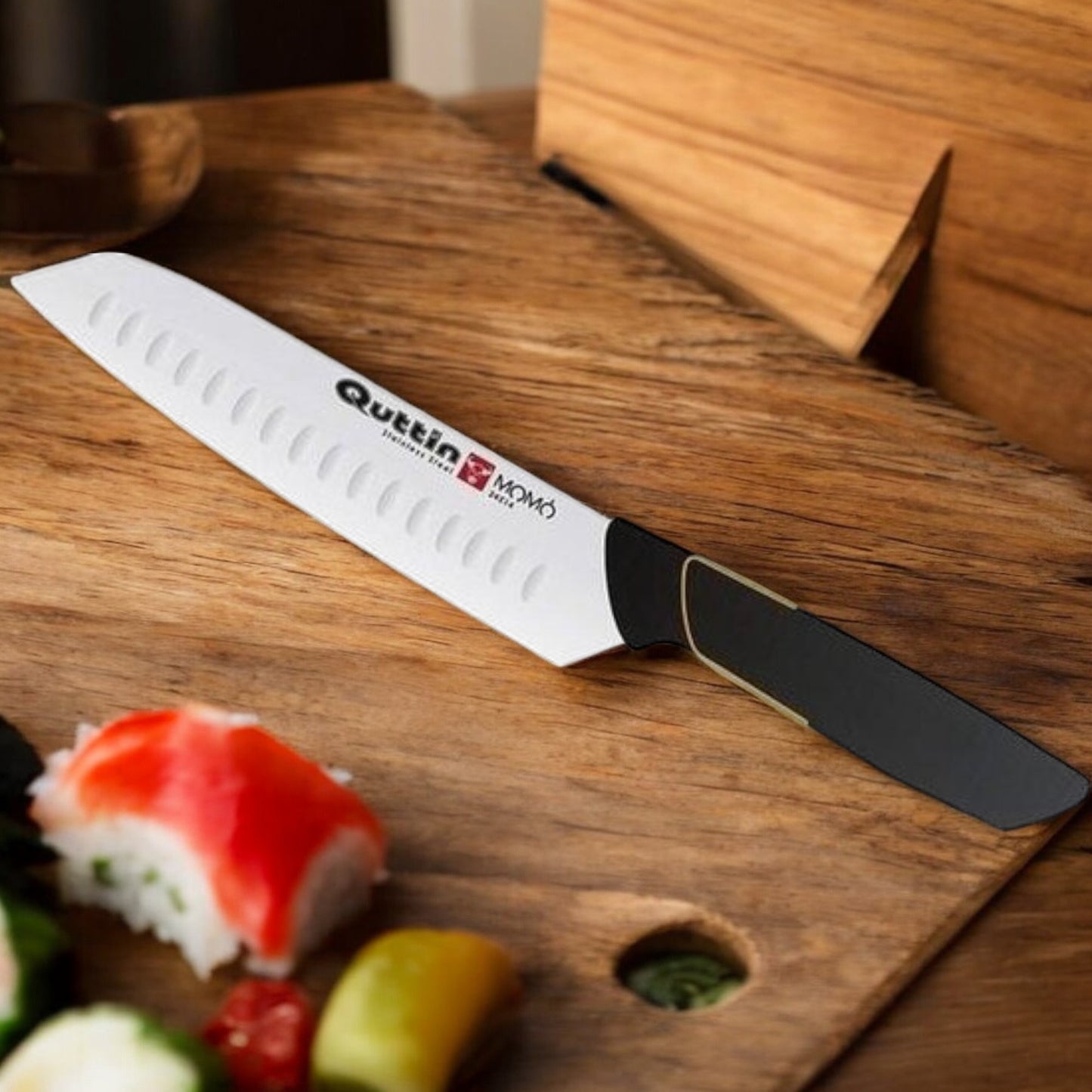 Cuchillo Santoku Quttin – Precisión y Corte Perfecto para Sushi