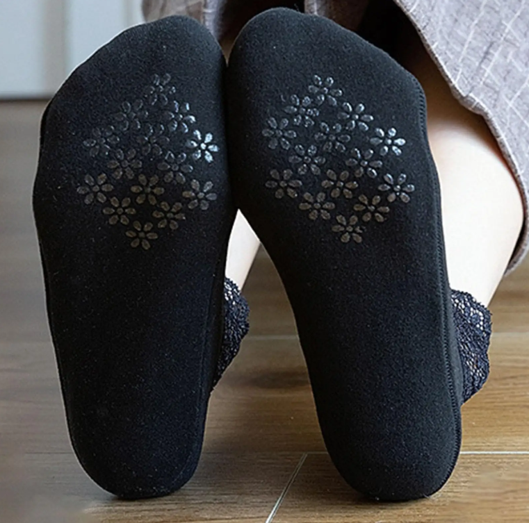 Pack de 7 Pares de Calcetines Calentadores de Encaje Cozyfit. 7 Pares + 1 GRATIS