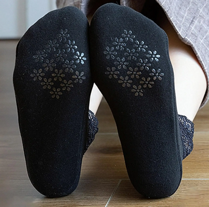 Pack de 7 Pares de Calcetines Calentadores de Encaje Cozyfit. 7 Pares + 1 GRATIS