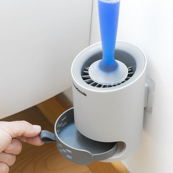 Vonala CleanFlow - Escobilla de WC con Dispensador de Jabón