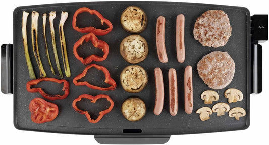 JATA JEGR1603 - Plancha Cocina, Plancha Asar XXL (60 x 35 cm) 2400 W