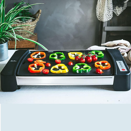 Jata GR3000 Plancha de Asar Electrónica 4 Temperaturas - 48 x 32 cm - 2650 W