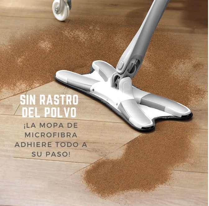Mopa Mágica + 2 Recambios de Microfibra ¡GRATIS!