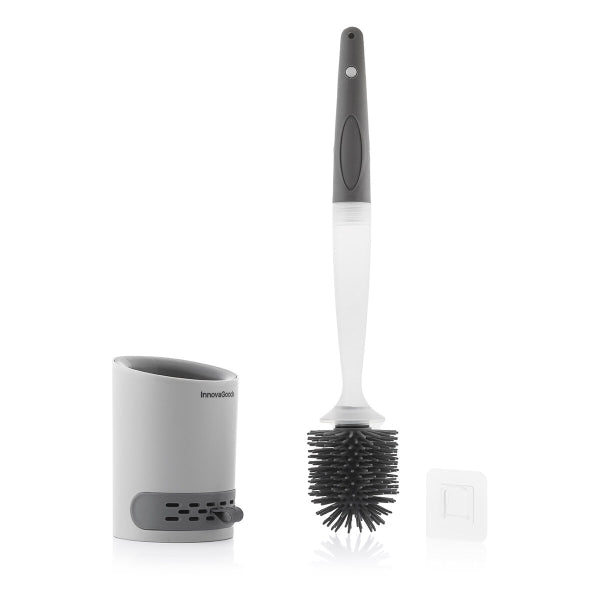 Vonala CleanFlow - Escobilla de WC con Dispensador de Jabón